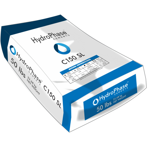 Hydrophase C-150 SL - Commercial Leveling Cement Polymer Blend. Self Leveling underlayment.
