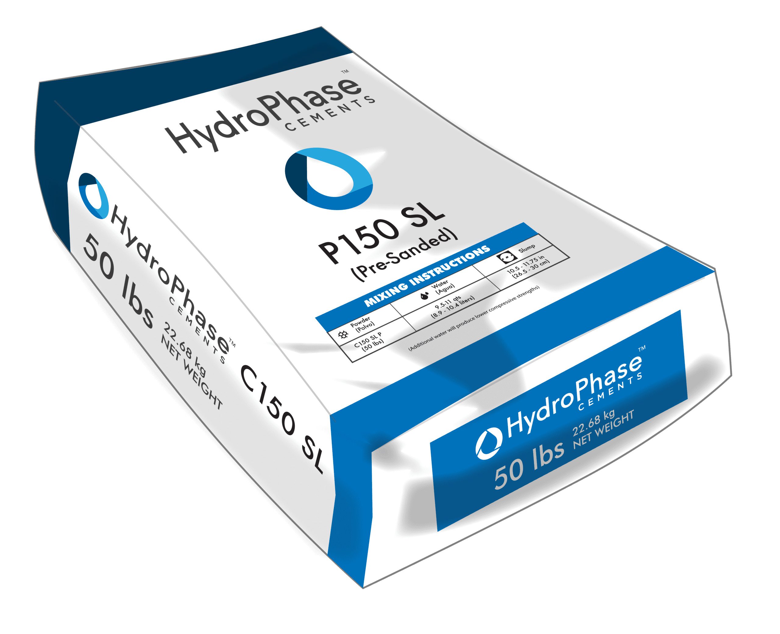 Hydrophase Self-leveling Cements - Commercial P150 SL. Self leveling underlayment.