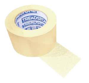 Treadstone® SM (Sound Mat) Seam Tape is an advanced proprietary tape engineered with a coated crepe paper backing and a robust natural/synthetic rubber adhesive blend.