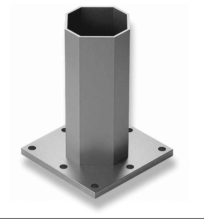 Integrated Stanchion Base