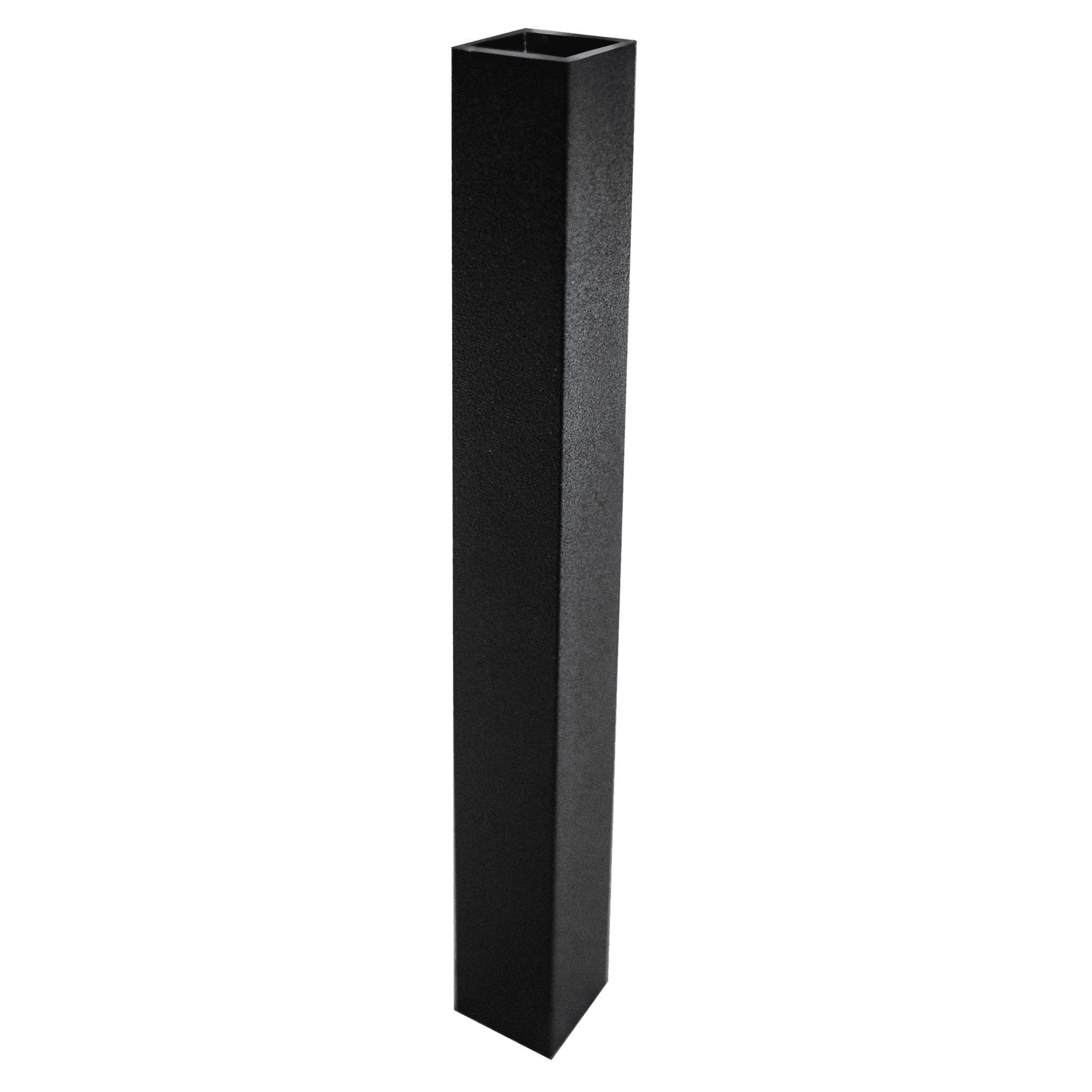 Integrated aluminum square picket baluster, 3/4 inch extruded 6063-T6 powder-coated railing infill, 33 inch length.
